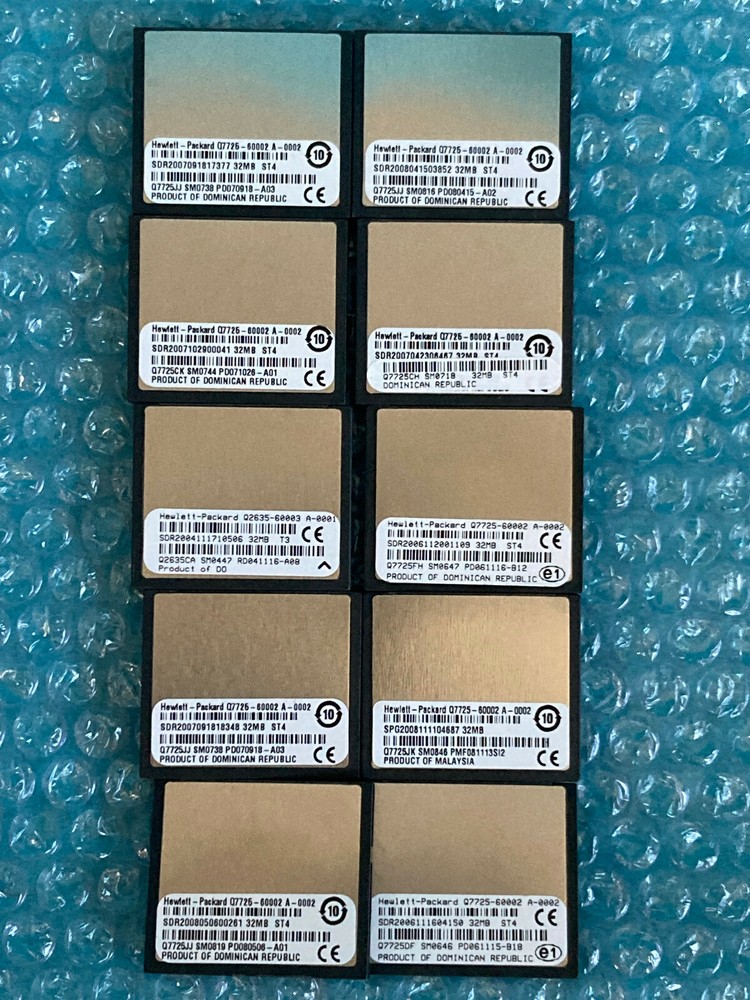 10 EA - 32MB CFM Compact Flash Memory Module