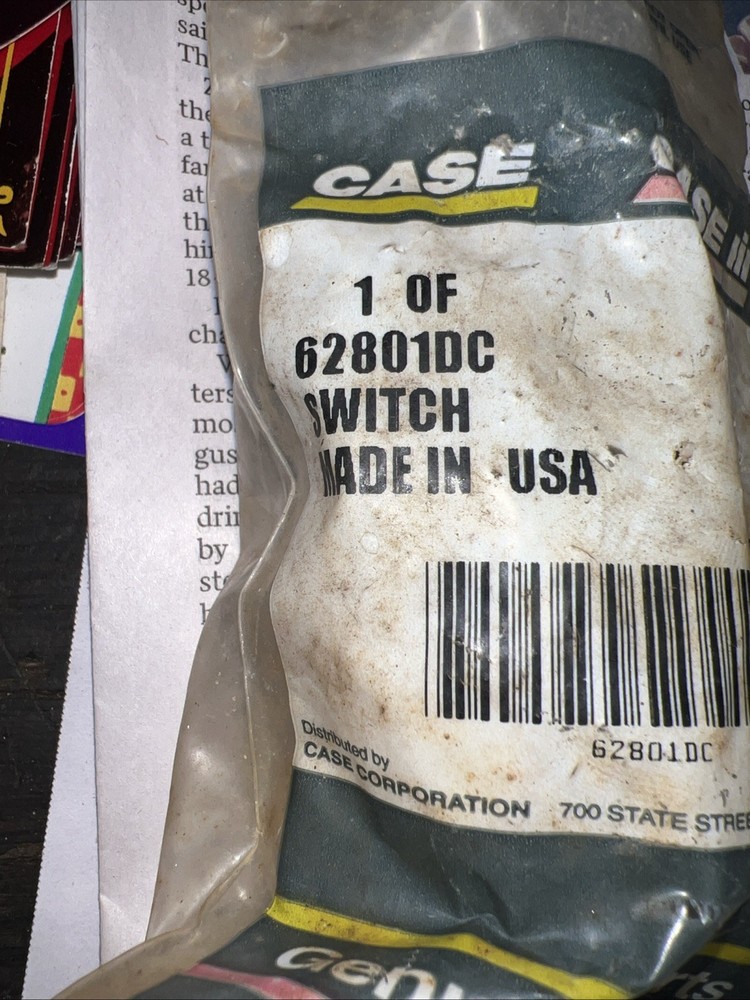 Original Case 62801DC Switch Made In USA NOS
