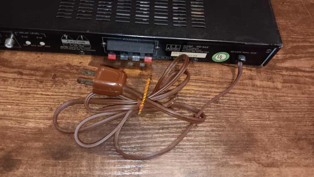 Vintage ADC DD-4AX Digital Delay Processor