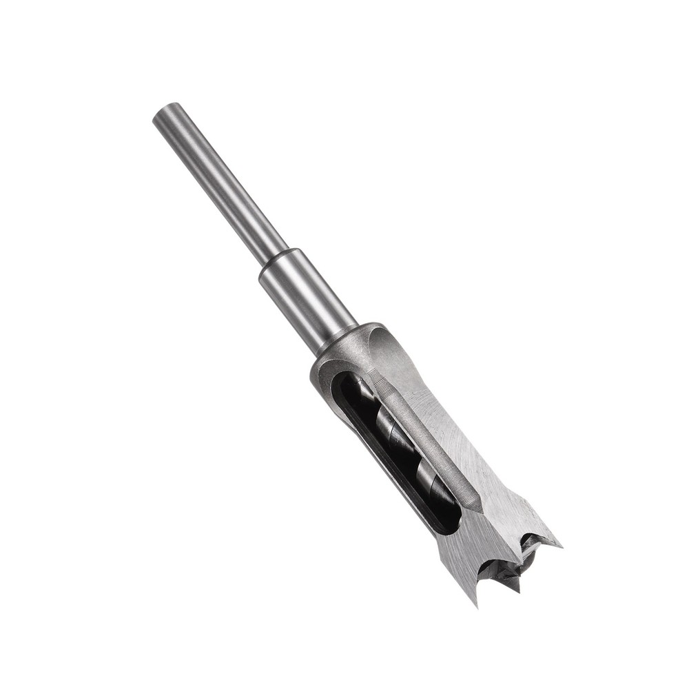 1" Squared-hole Drill Bit for Woodworking Hollow Chisel