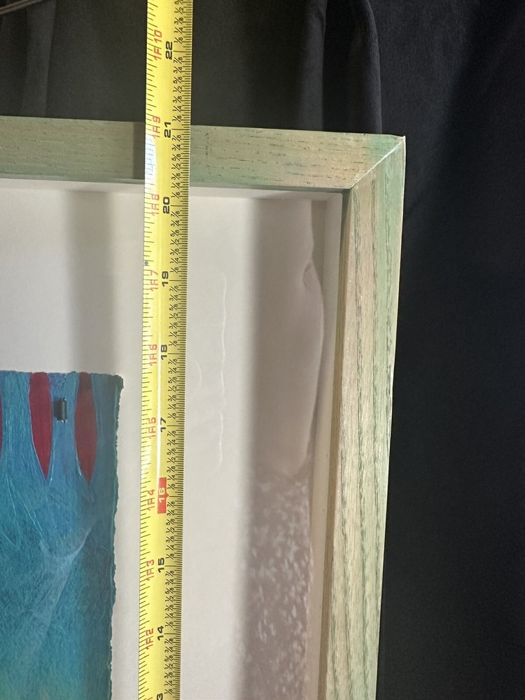 Original Celeste M. Simon “Balanced By Nature” Mixed Media Artwork