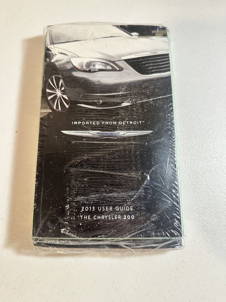 2013 Chrysler 200 Sealed Owners Manual Set
