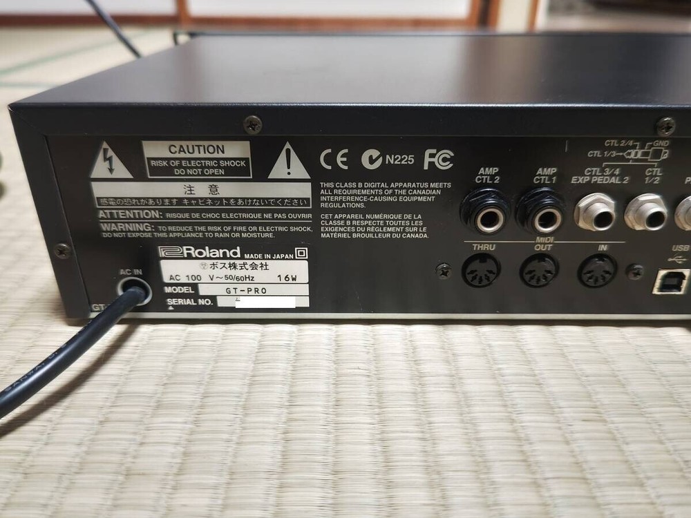 BOSS GT-Pro Guitar Effects Processor Rack Multi Effects Processor Good GP