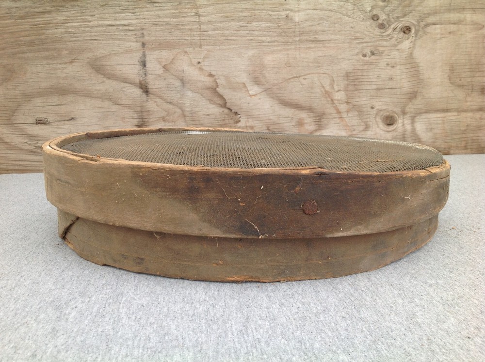 Antique Large 18" Round Sifter
