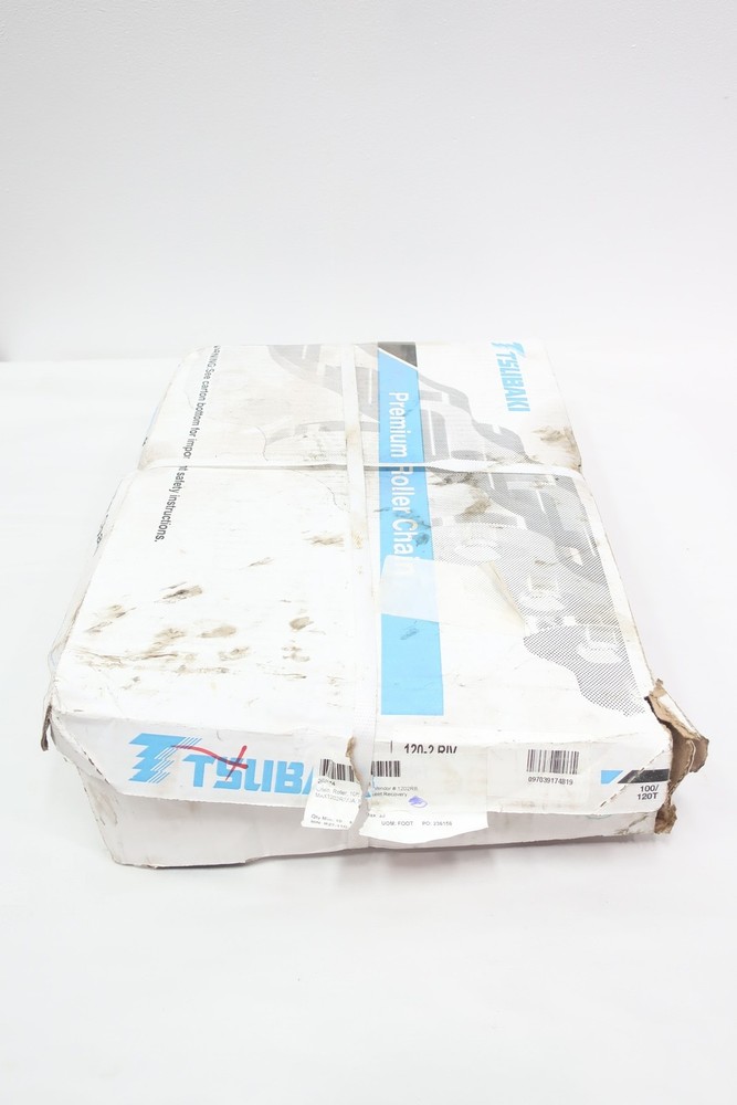 Tsubaki 120-2 RIV Roller Chain 10ft