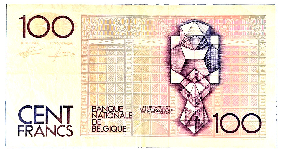 Belgium Issued-1986- 100 Francs - Good Condition