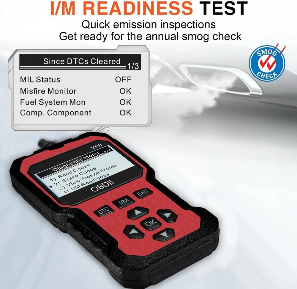 OBD2 Code Reader Scanner Check Engine Diagnostic Tool for Car & Truck