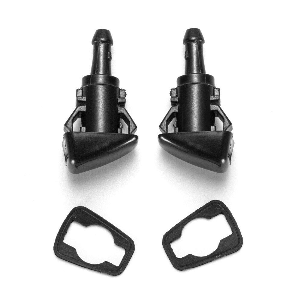 Front Windshield Washer Nozzles Wiper Spray Kit For Dodge, Ram, Jeep Replace...