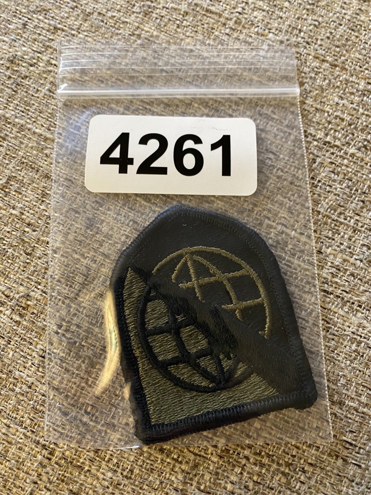 US Army Strategic Command Subdued Patch SRATCOM INV4261