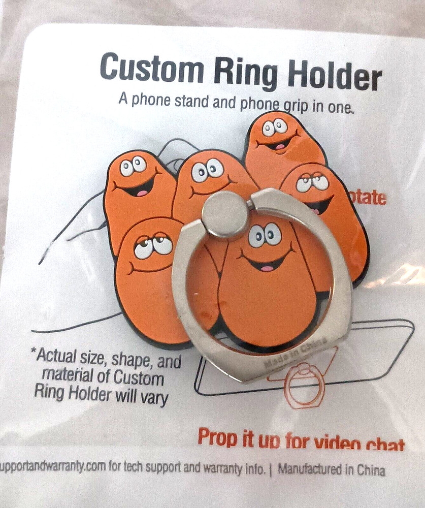 McDonald's Restaurants Nuggets Employee Phone Ring Grip NOS New 2023