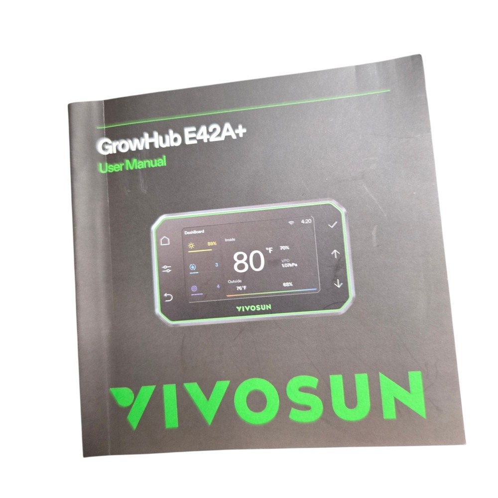 VIVOSUN GrowHub Controller E42A Smart Environmental Controller for Grow Tent