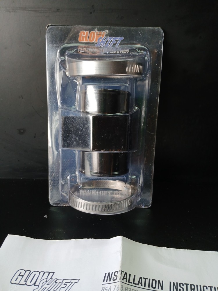 GlowShift 44mm (1-3/4") Water Temperature Gauge Sender Sensor Attachment