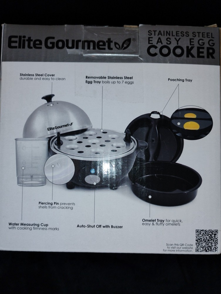 elite gourmet easy egg cooker