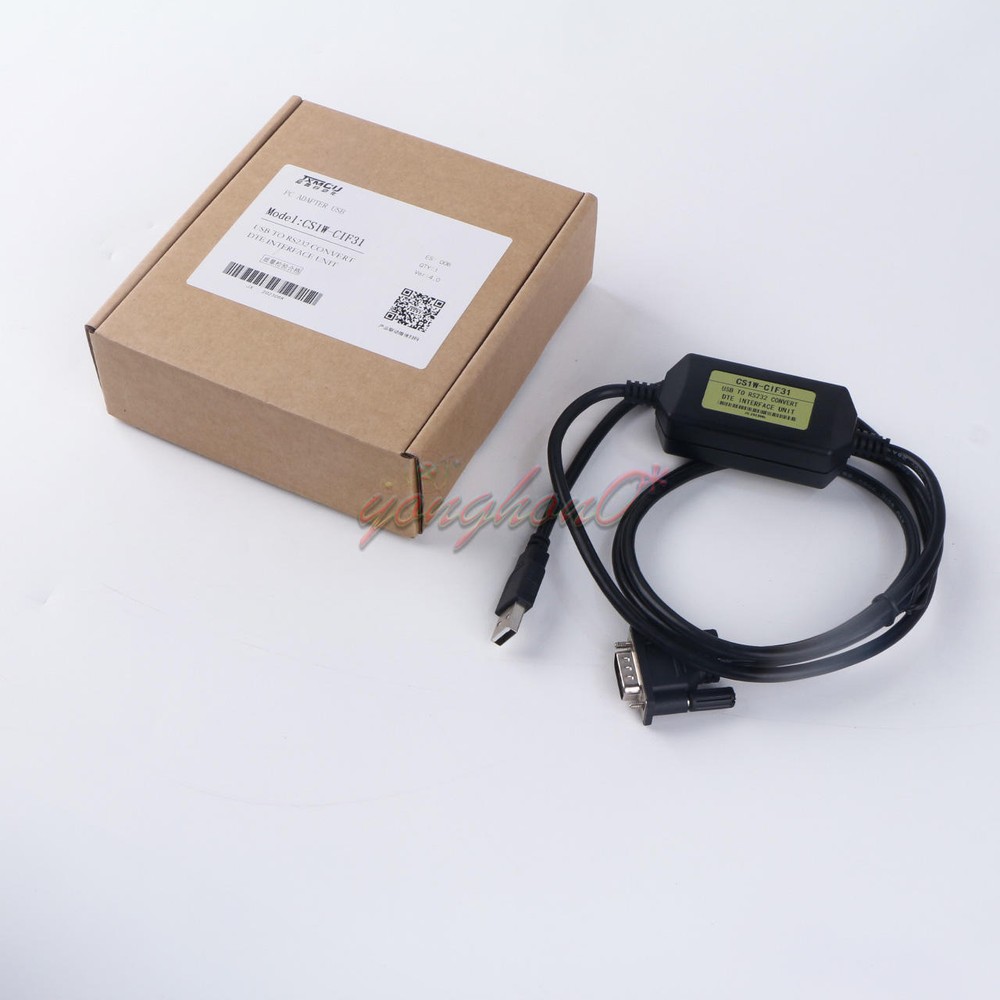 Programming Cable USB to RS232 Conversion for omron CS1WCIF31 CS1W-CIF31 PLC