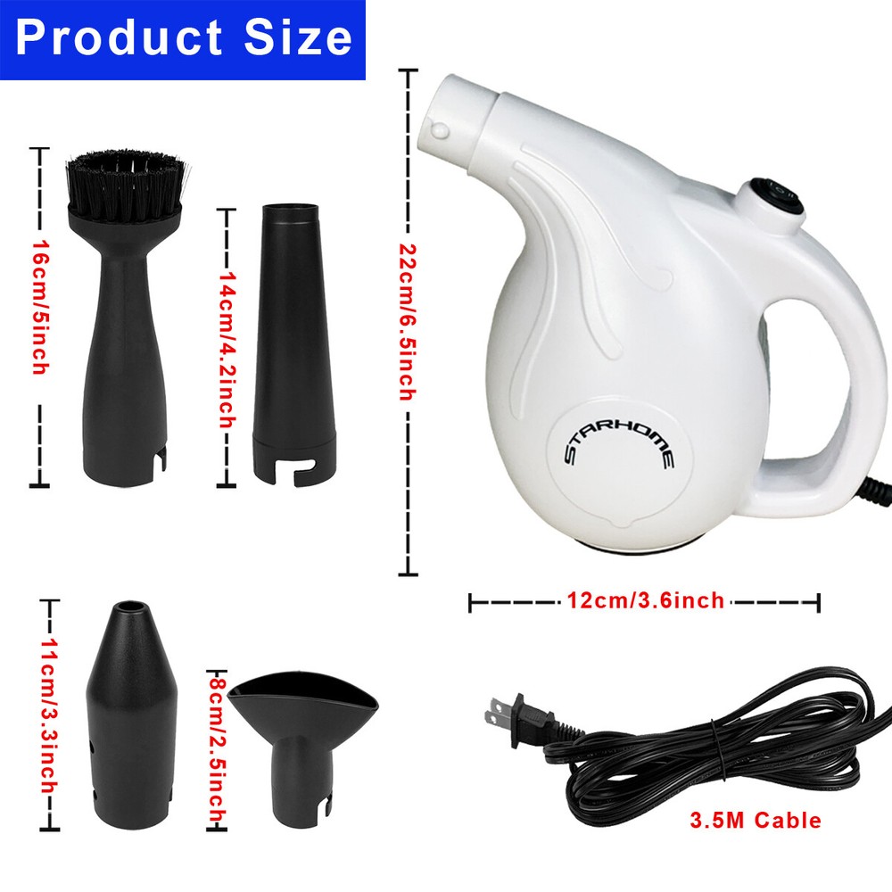 Electric Compressed Air Duster 3.0- Multi-Use IT PC Duster Clean Hairs,Crumbs