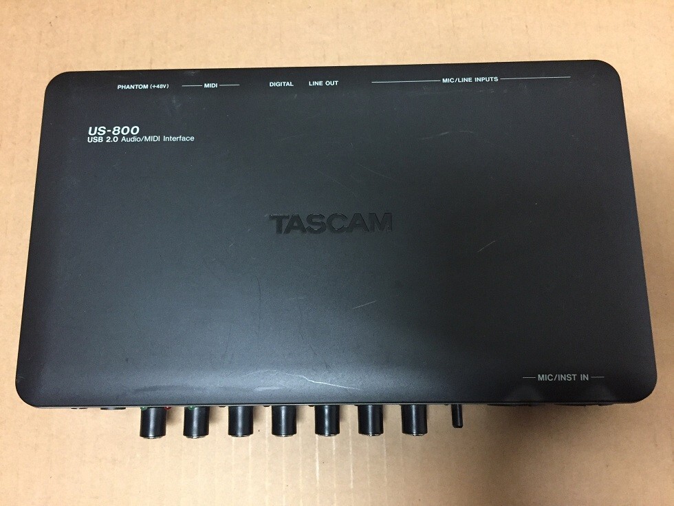 Tascam US-800 Digital Audio/MIDI Recording interface
