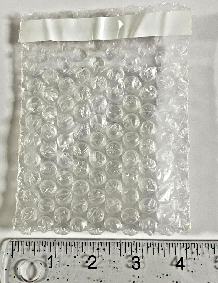 20 Bubble Bags Self Sealing 4 x 4 inch