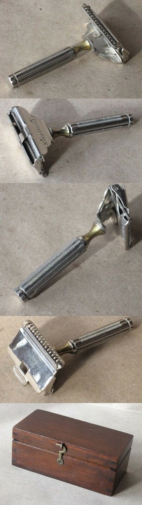 ANTIQUE LUXURY SAFETY RAZOR EVER-READY