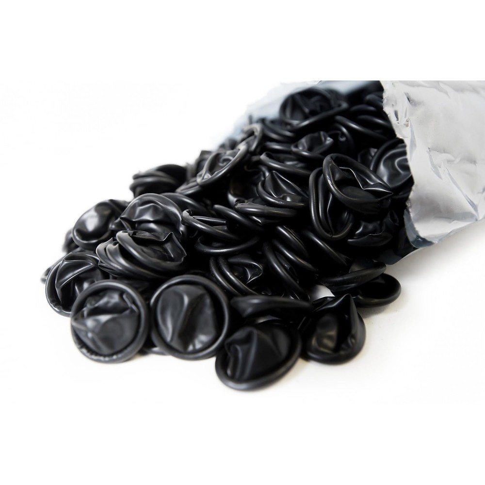 Extra Large Black Finger Cots, Static Dissipative, 720 Count for Electronics Use