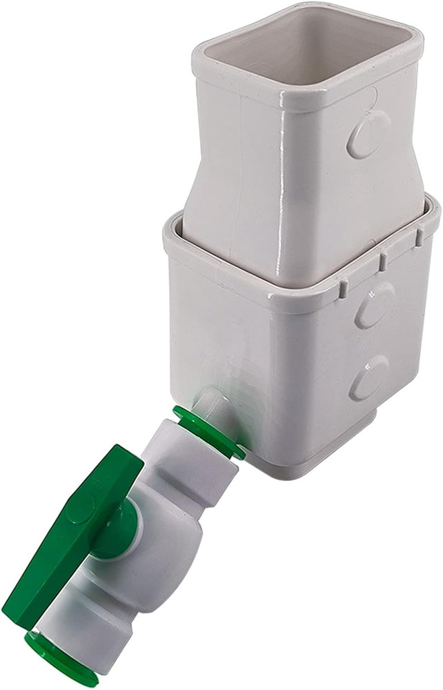 Rainwater Collection System, Gutter Downspout Diverter Kit Rain Barrel Diverter