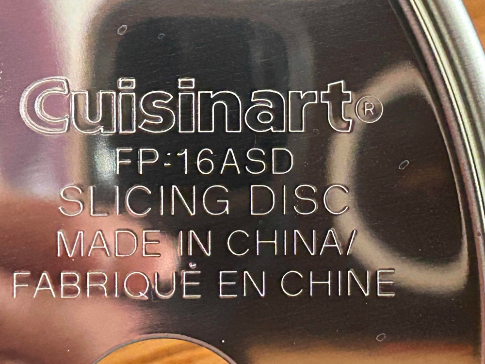 Cuisinart FP-16 Food Processor Blades