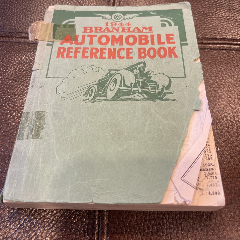 1944 Branham Automobile Reference Book
