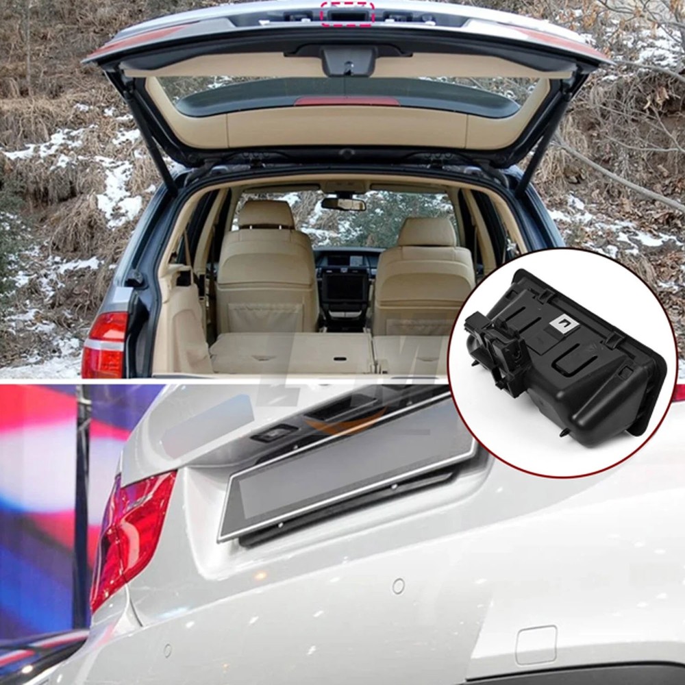 Boot Tailgate Handle Trunk Handle Release Switch For BMW E60 E90 E91 51247118158