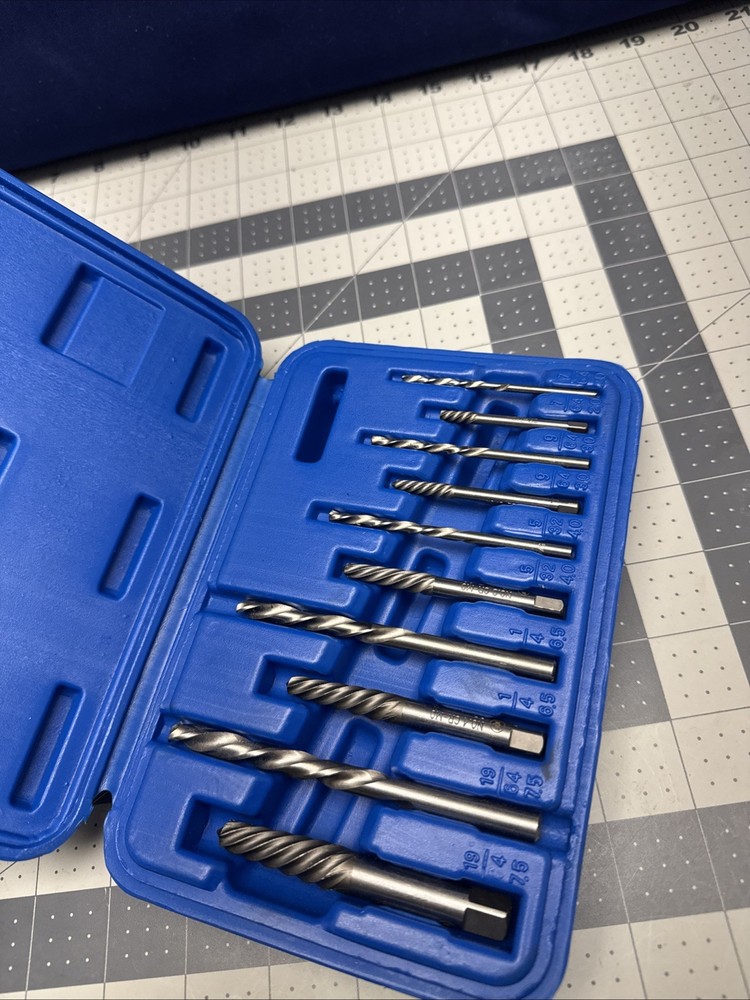 Laser Tools Combination Screw Extractor & Drill Set