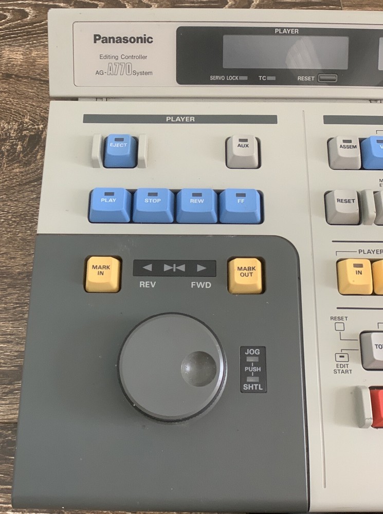 Panasonic AG-A770 Editing Controller - *FOR PARTS*