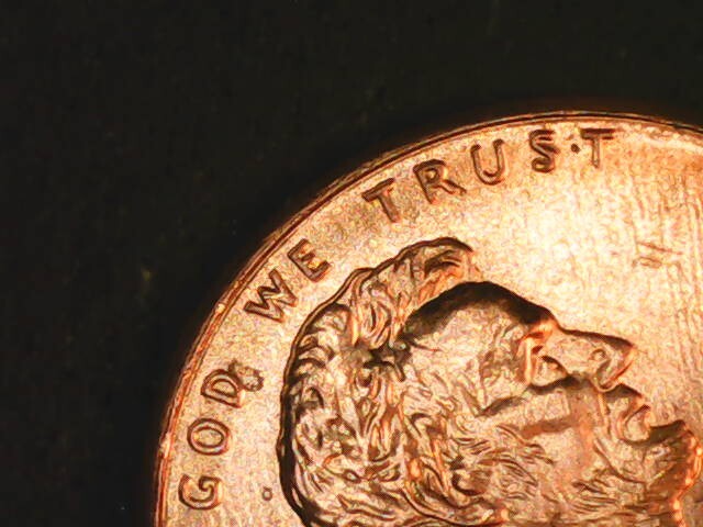2009-D Formative years Lincoln cent-error coin