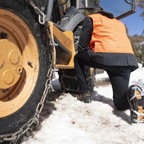 Traction Chains for Walking on Ice and Snow (Pair) Large