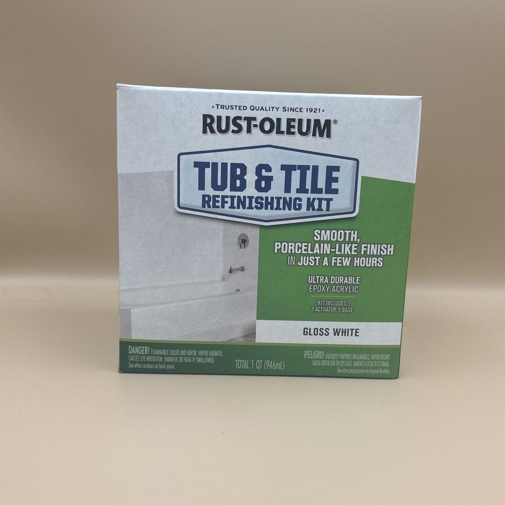 Rust-Oleum Tub and Tile Refinishing Kit - Gloss White