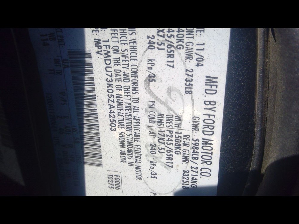 Temperature Control Front Dash Fits 02-06 EXPLORER 708709