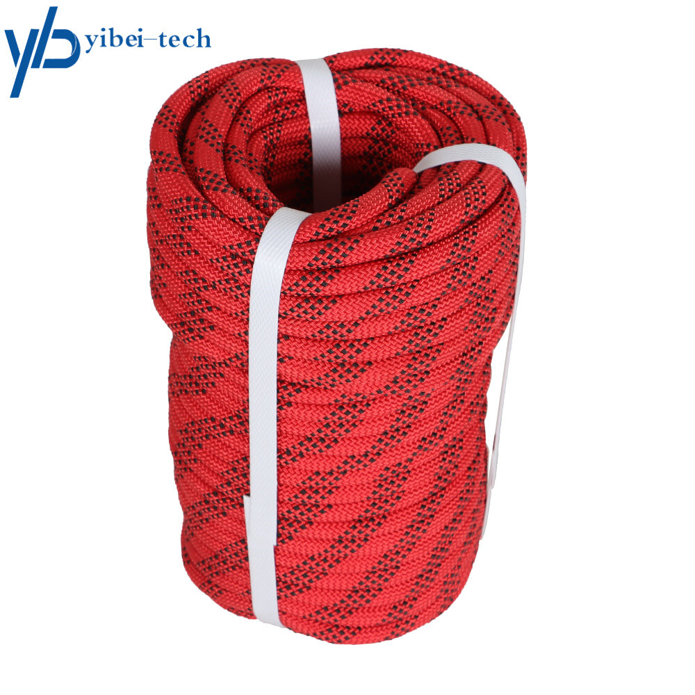 3/8"×100' Braid Polyester Rope Arborist Tree Rope 3520Lbs High Strong