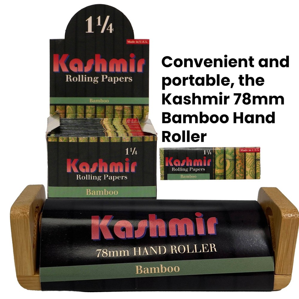 Rolling Papers Machine | Bamboo Hand Roller for rolling papers pack of 3
