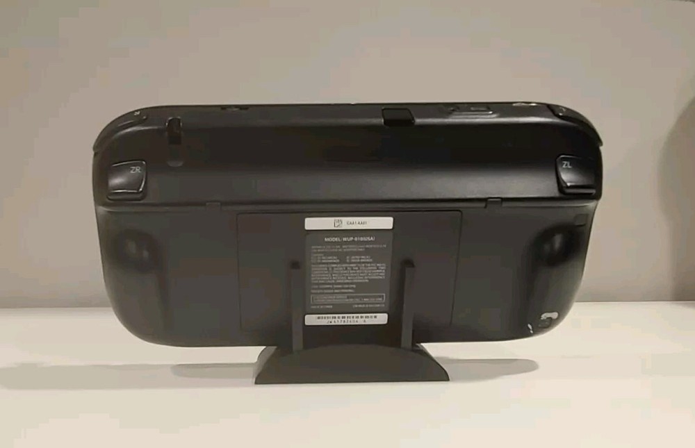 Wii U Gamepad Stand 3d Printed Art