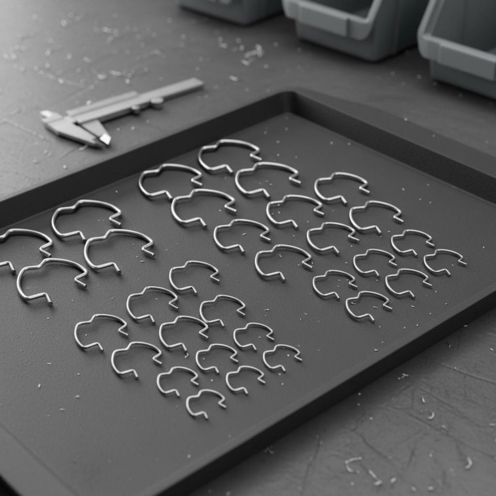 18 Pieces Quick Connector Retaining Clip Assorted Sizes for DIY Enthusiasts