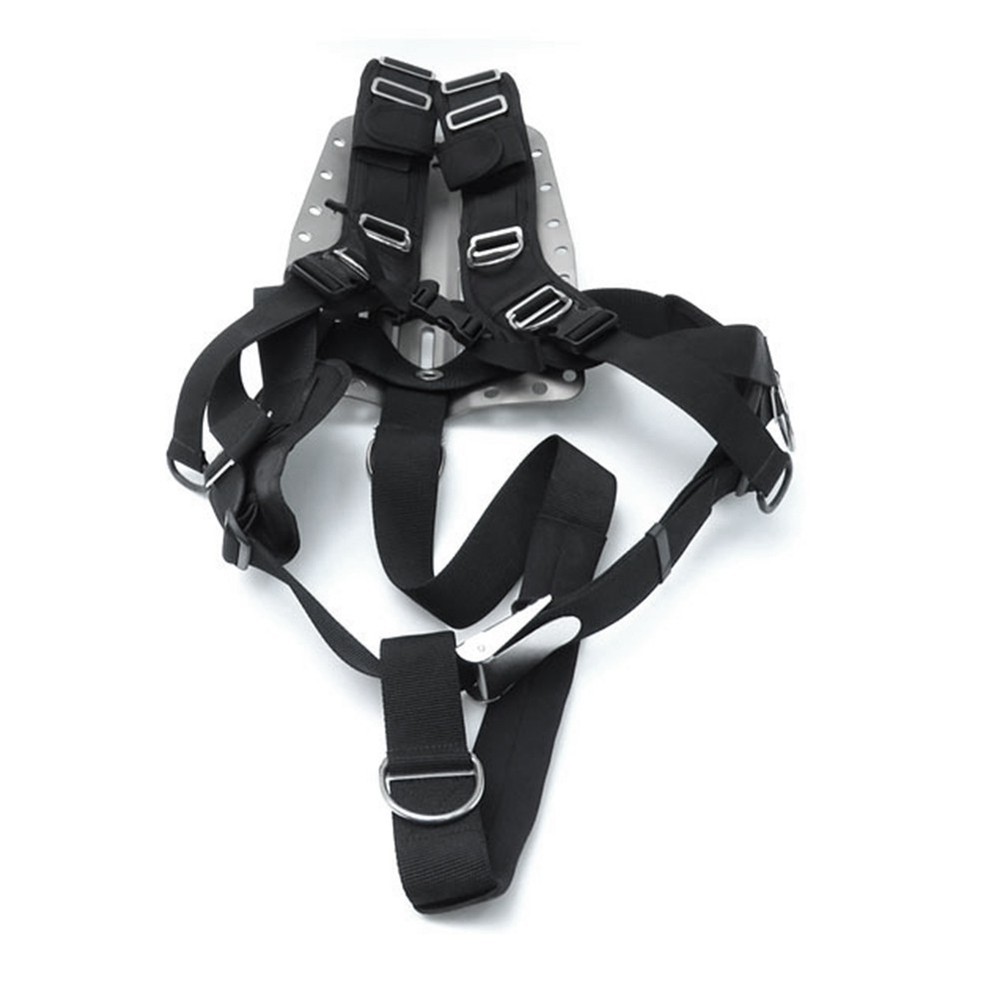 Scuba Diving Harness System Back Plate Diving Bracket for Snorkeling7389