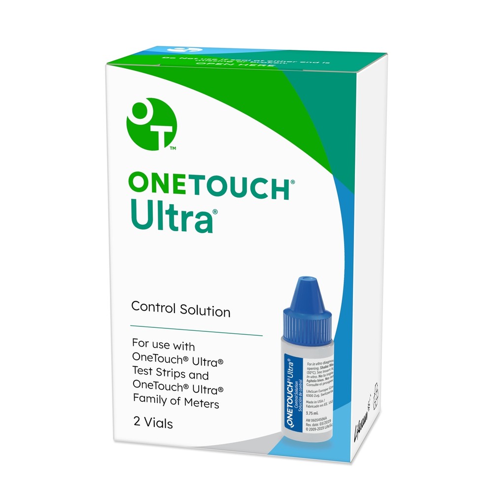 One Touch Ultra Blood Glucose Control Solution Level 1 & 2 010458