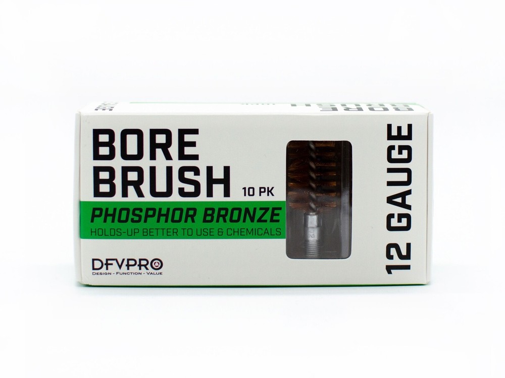 12 Gauge Phosphor Bronze Bore Brushes 10 Pack