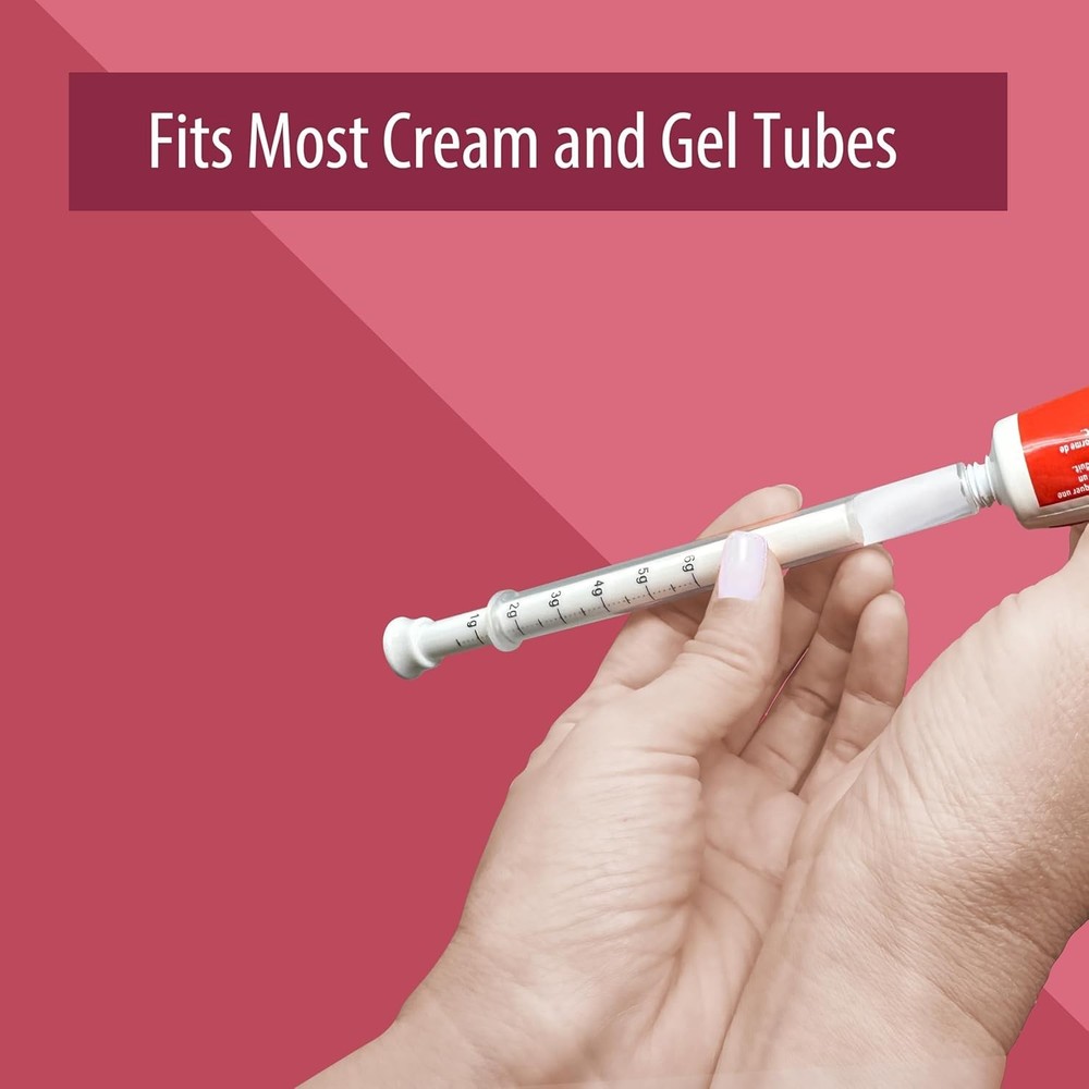 Vaginal Cream Applicators 20 Pack Disposable Smooth Tip