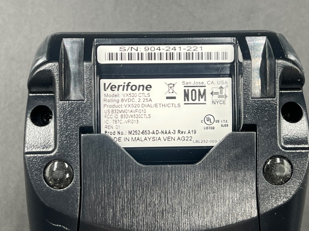 VeriFone VX520 Credit Card Machine Terminal