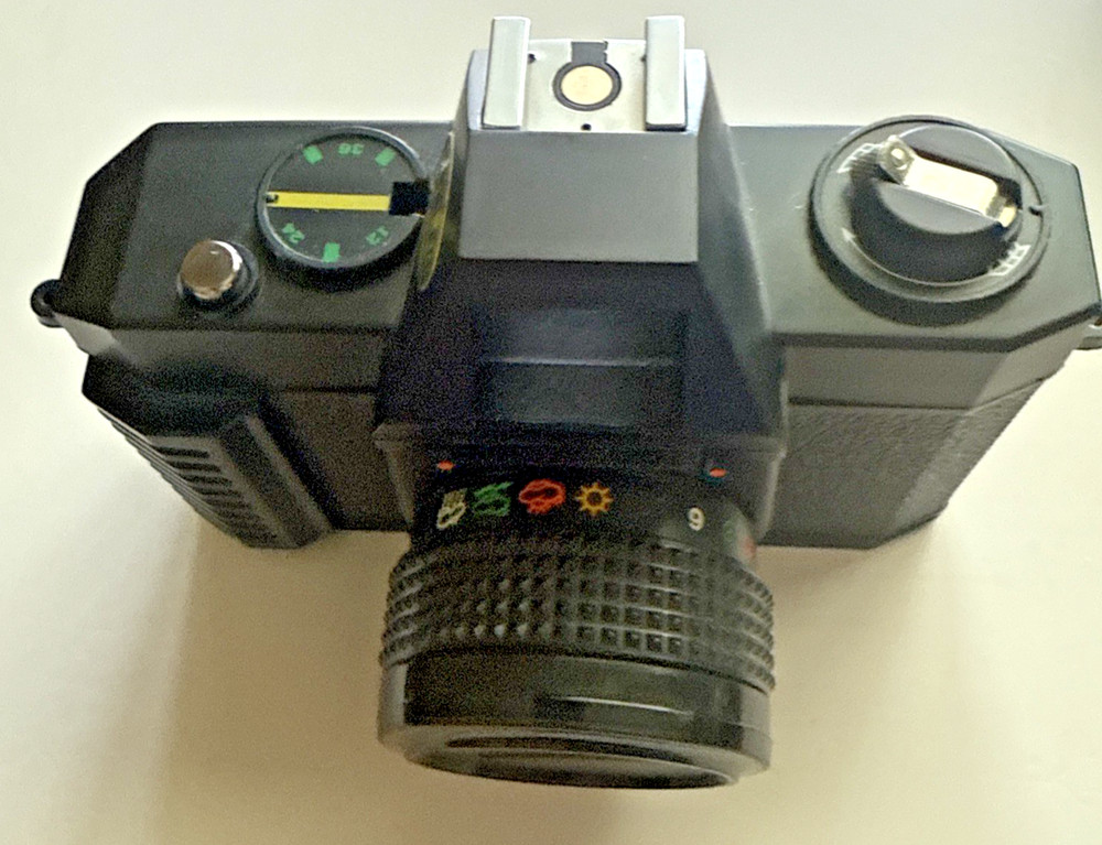 Vintage 35mm Plastic Camera – Point & Shoot - Instructions, case, strap