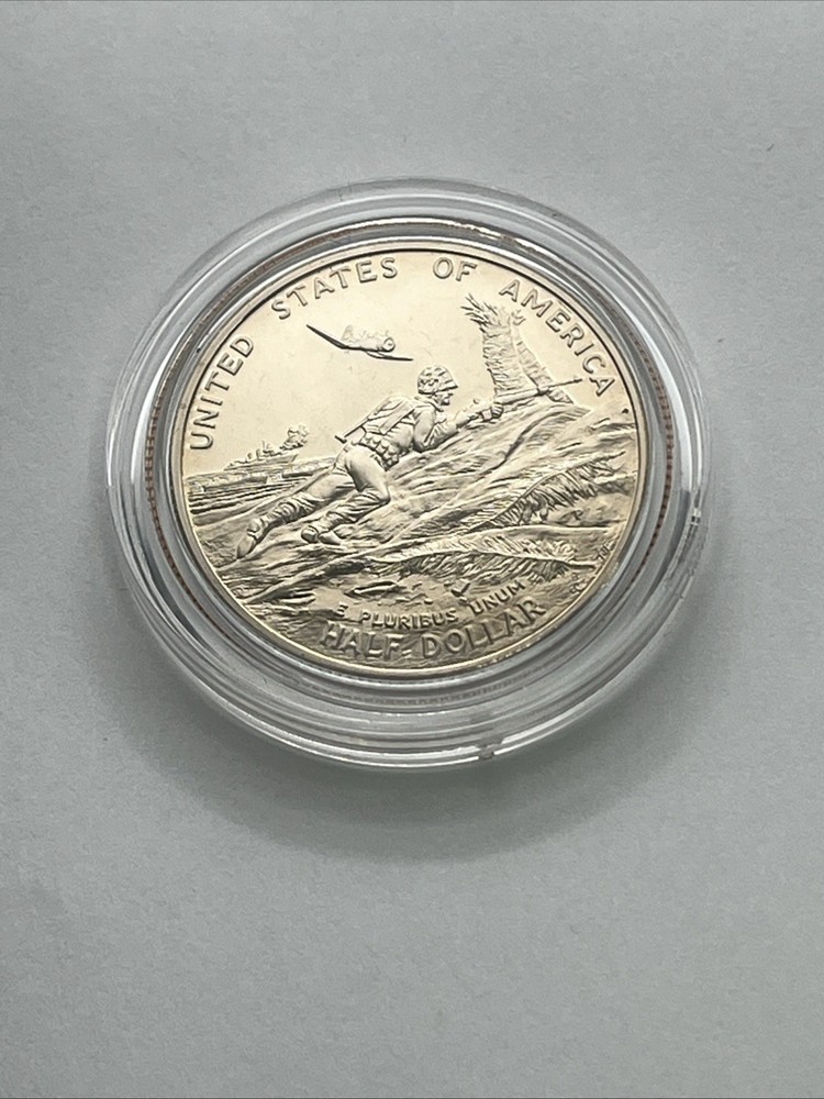 1991 WORLD WAR II PROOF Half Dollar Commemorative