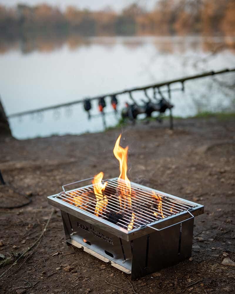 Fox Cookware Foldable Compact BBQ - With Storage Bag - CCW032