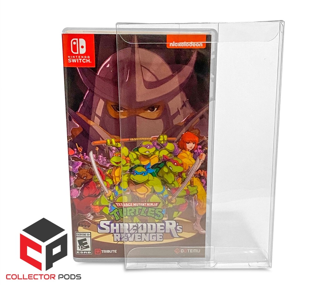 Custom Box Protector for Nintendo SWITCH Standard Size Game Cases (10 PK)