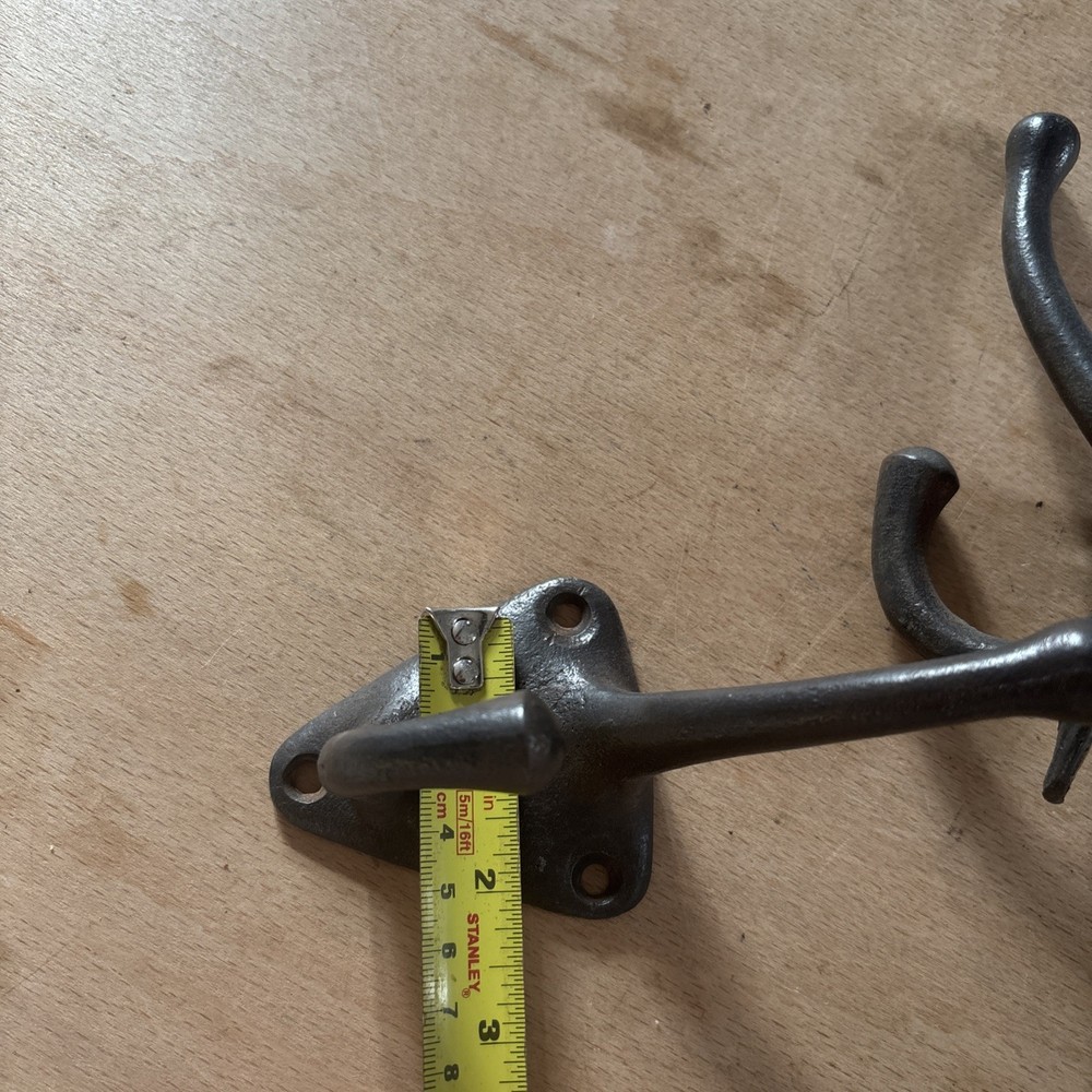 Vintage Cast Iron Coat Hooks