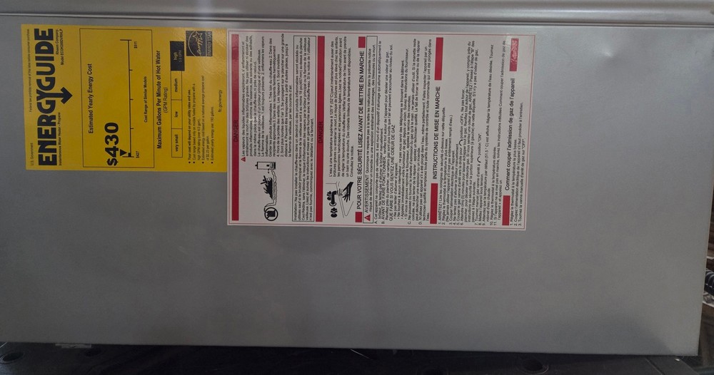 Rheem Platinum 11 GPM Recirculating PROPANE Tankless Water Heater ECOH200DVRHLP