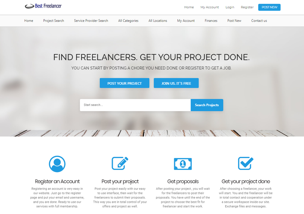Complete Freelance website Installation + Free Hosting