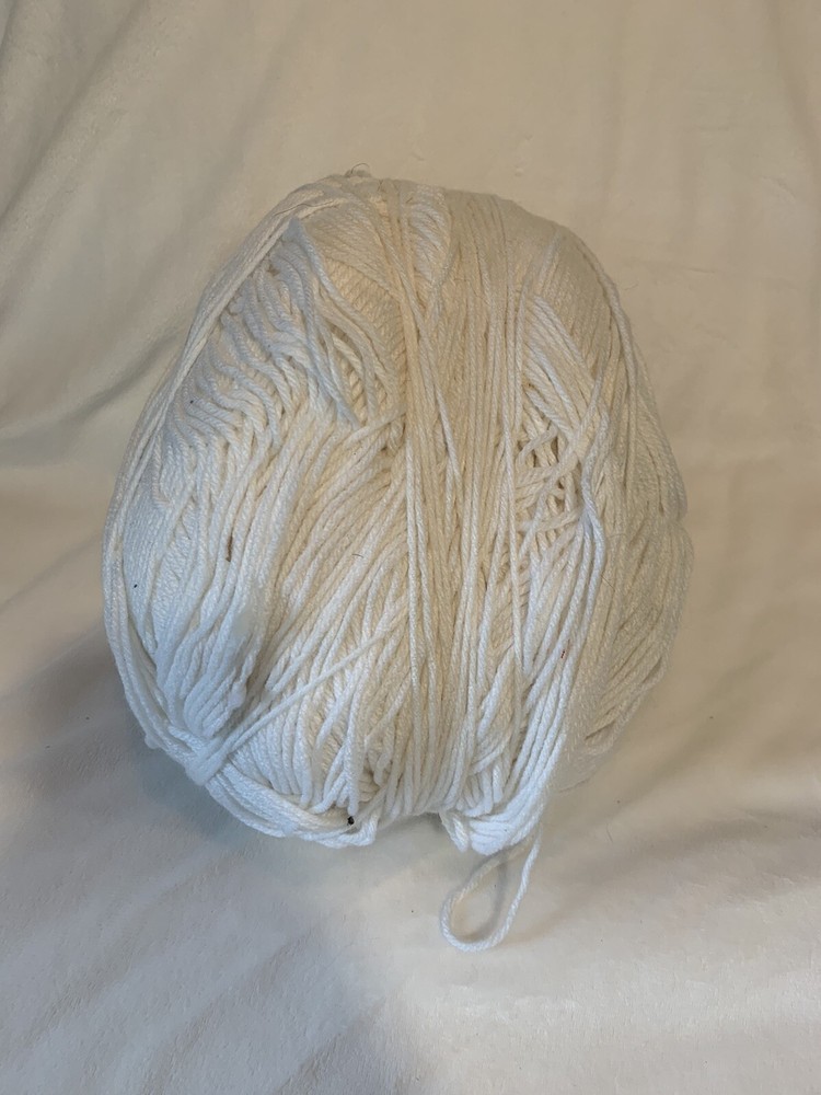 Ball Of White Yarn  Large Roll